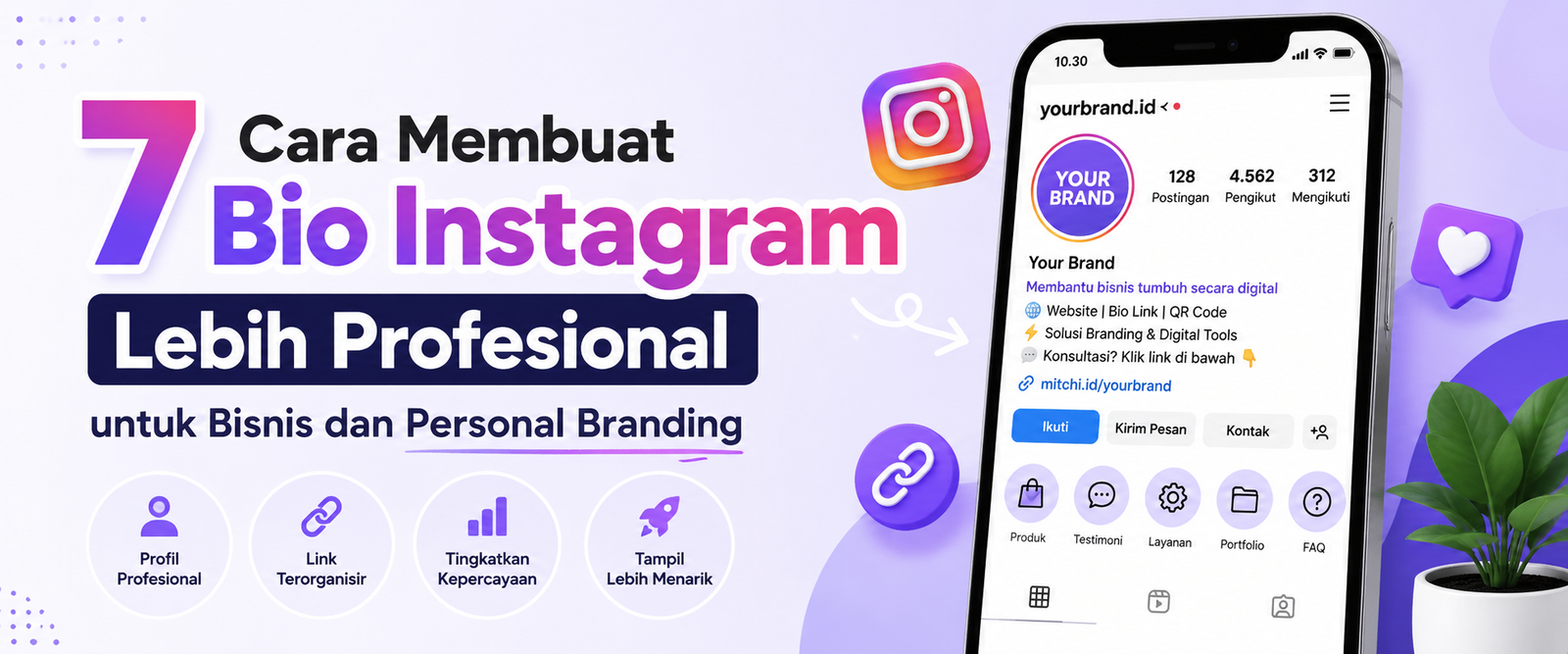 7 Cara Membuat Bio Instagram Lebih Profesional untuk Bisnis dan Personal Branding